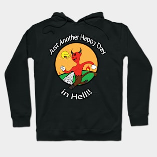 Happy Day for Dark Colors Hoodie